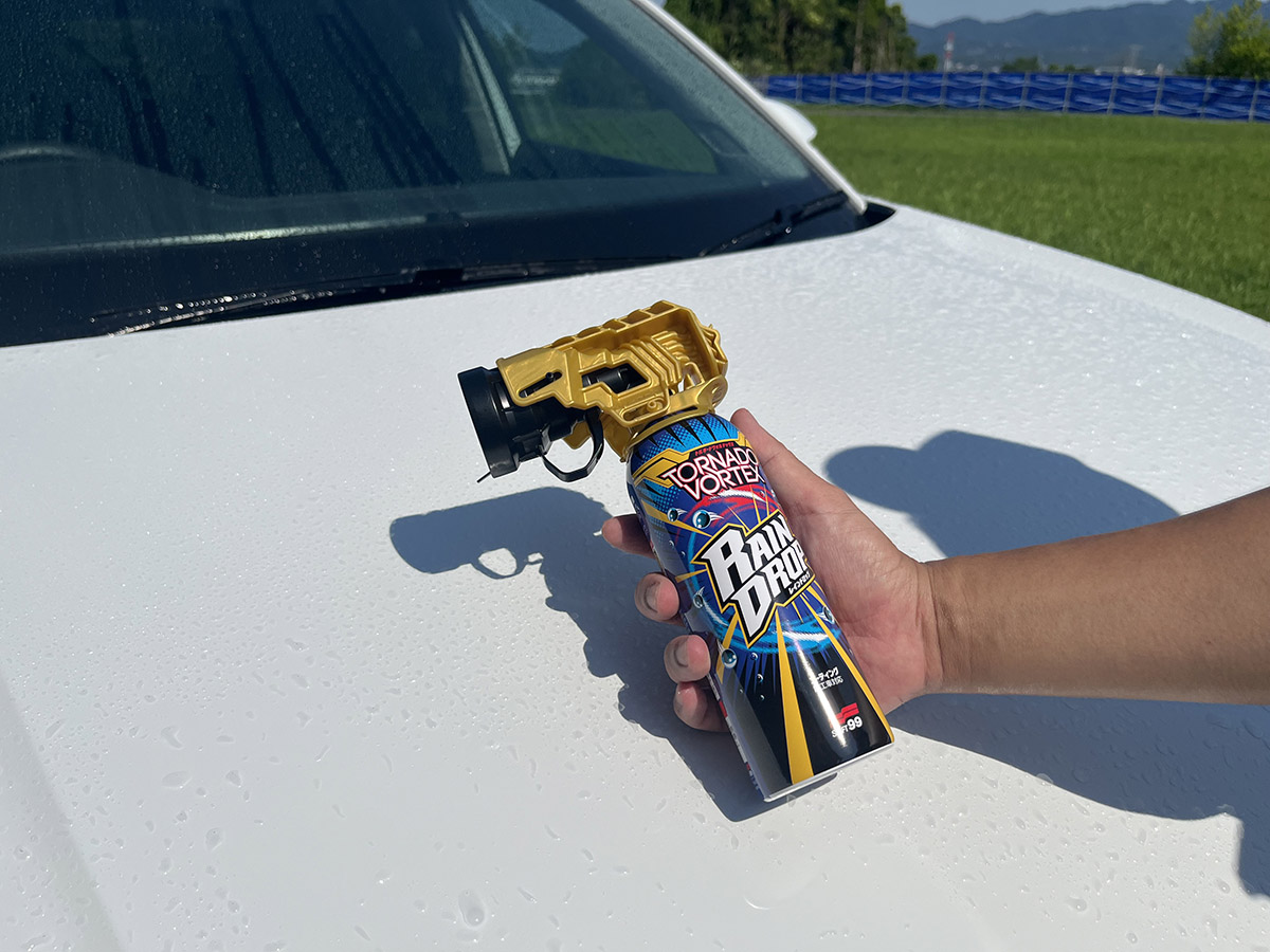 本格的な夏を迎えるにあたっての備え、強力撥水コーティング