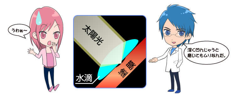 深く凹んじゃうと磨いてもムリなんだ。うわぁ~